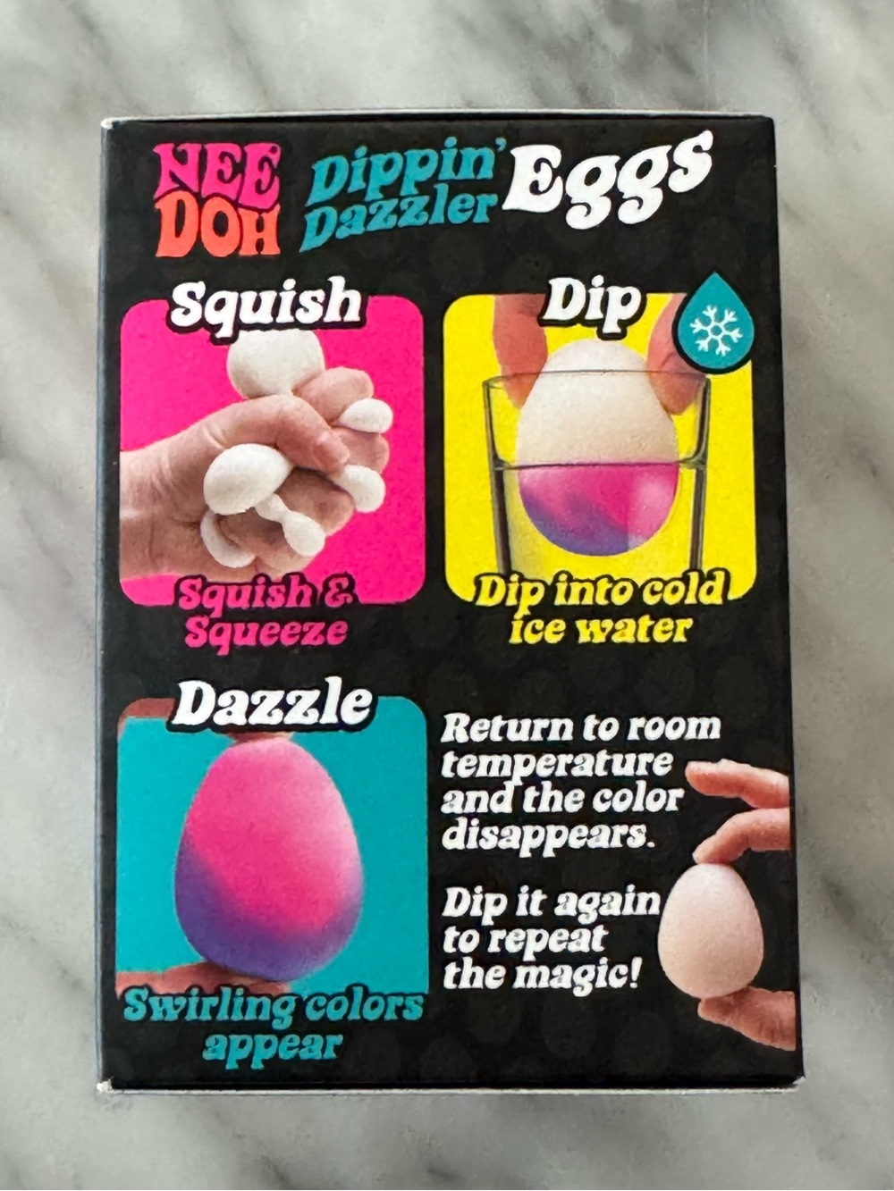 NeeDoh, Dippin’ Dazzler Eggs - Picture 2 of 5